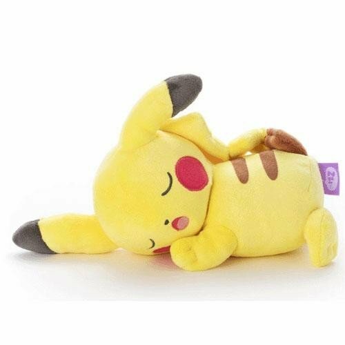 sleepy pikachu plush